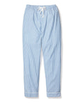 Men's Twill Pajama Pants in French Blue Heritage Stripe